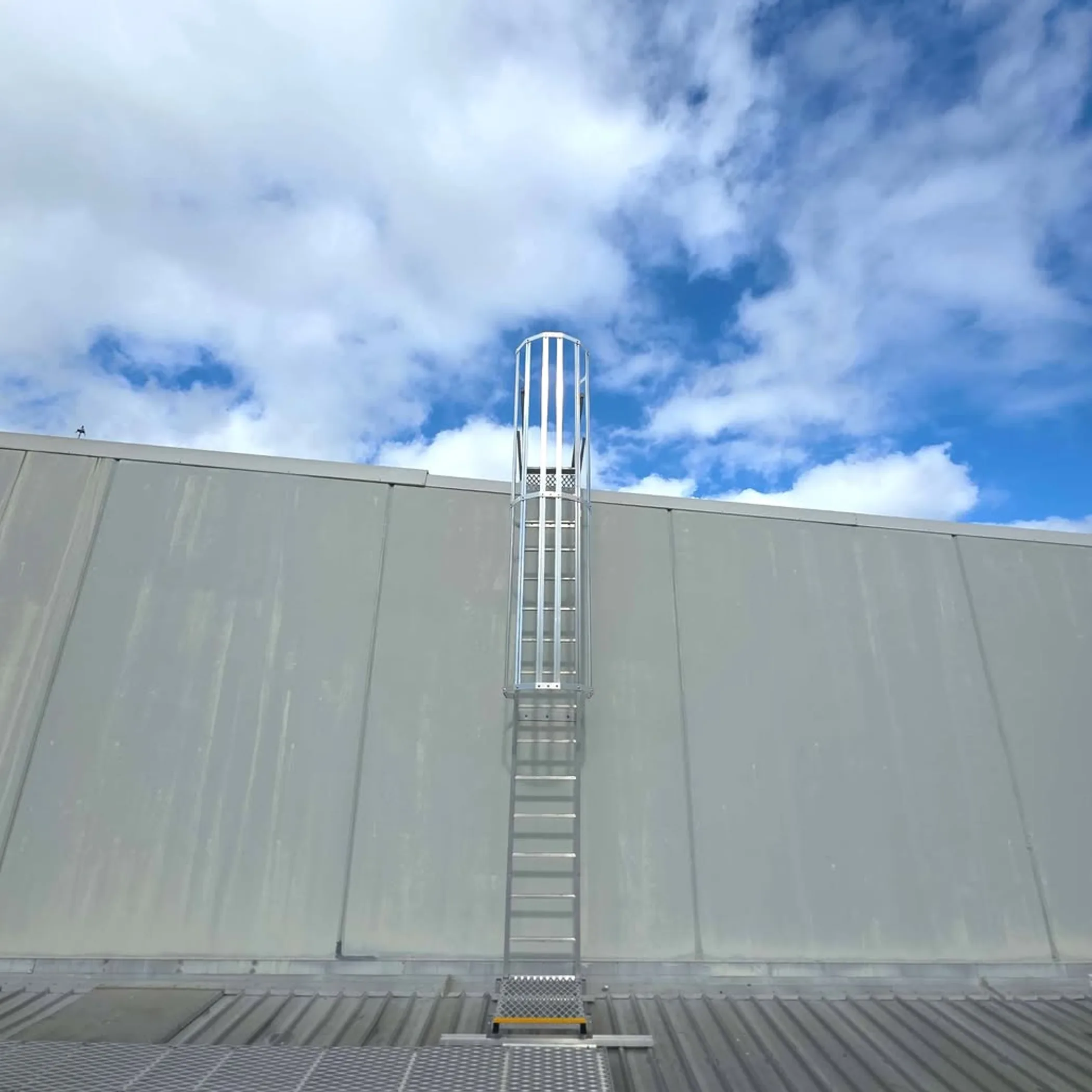 roof access and fall-protection infrastructure