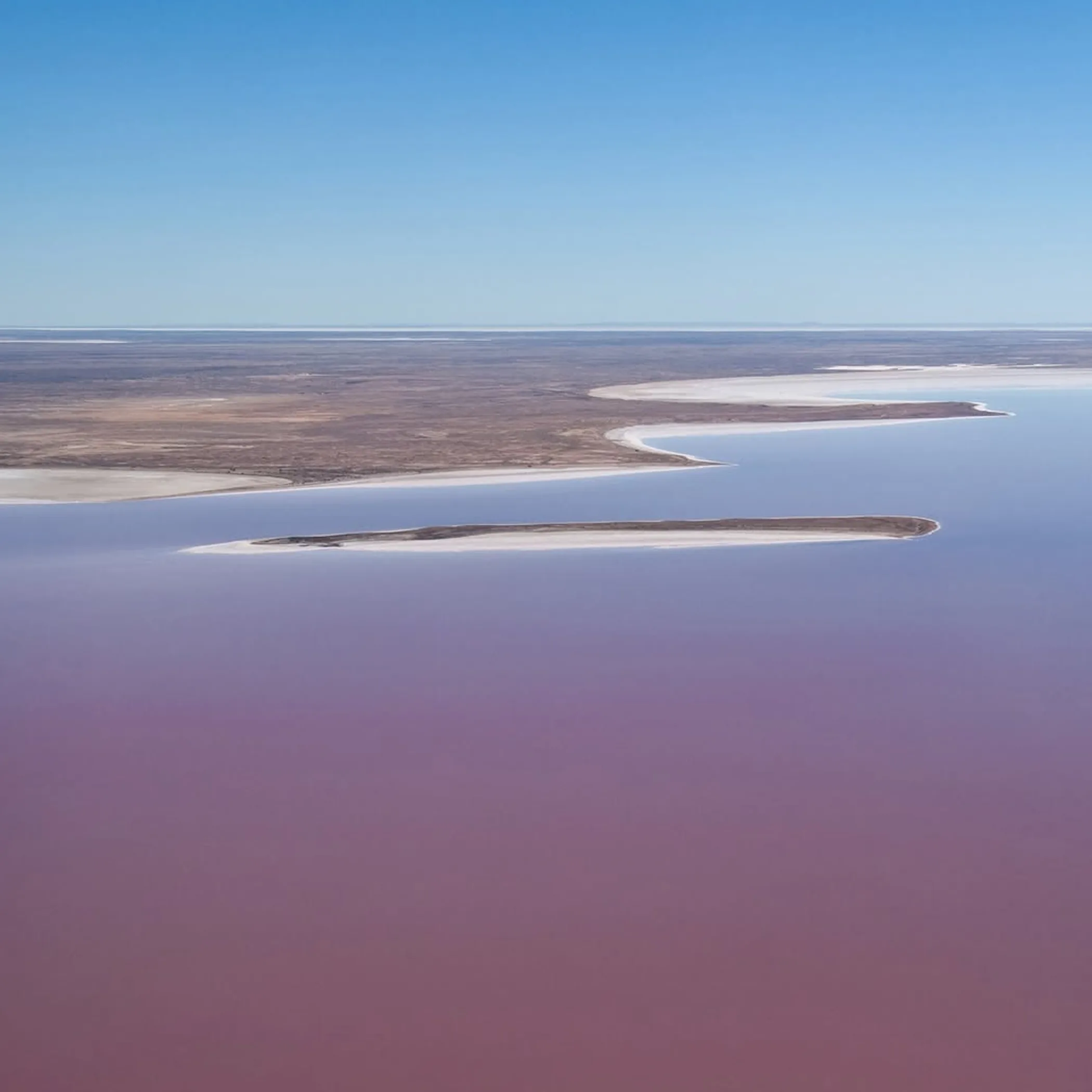 flooded outback lake landscape
