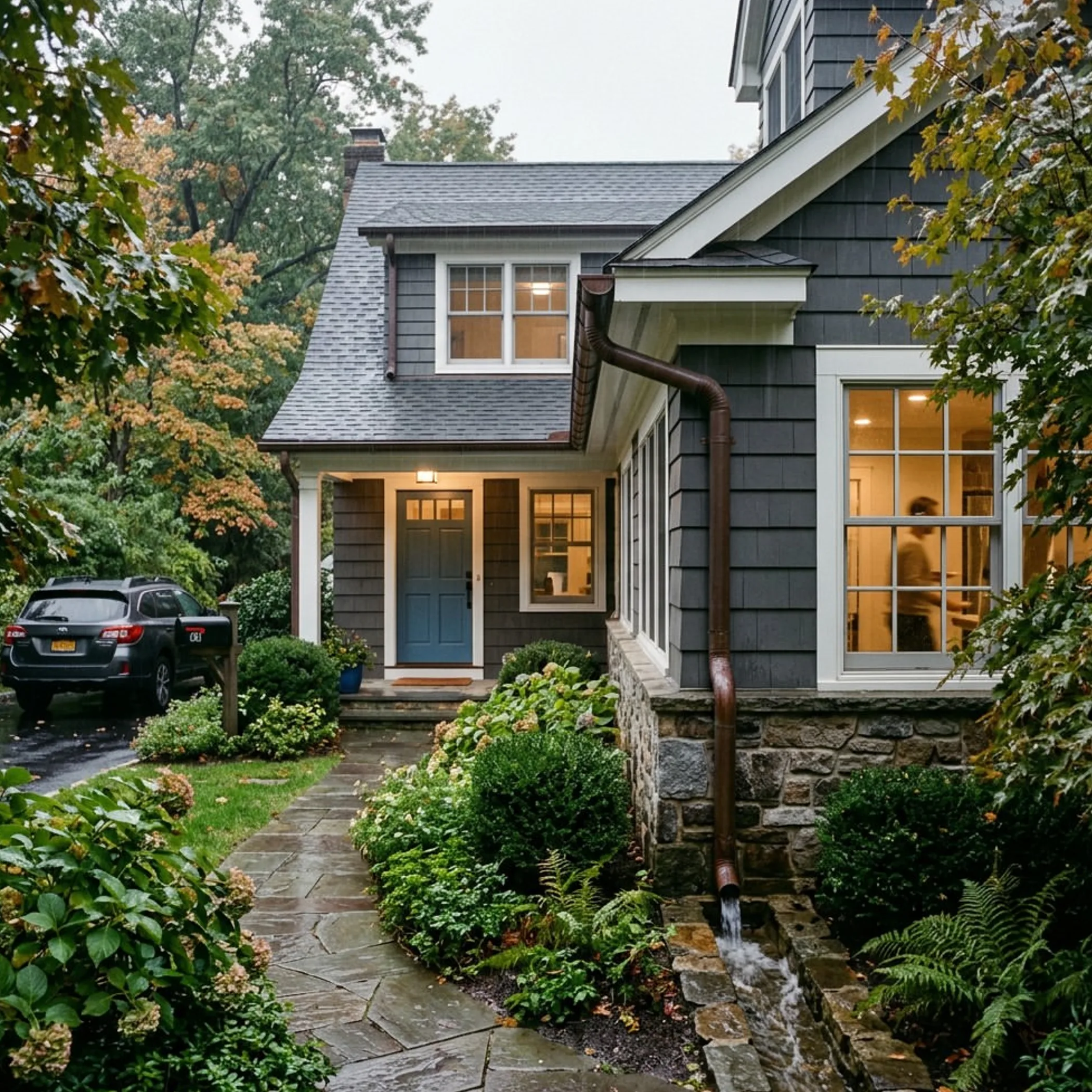 residential gutters and drainage maintenance